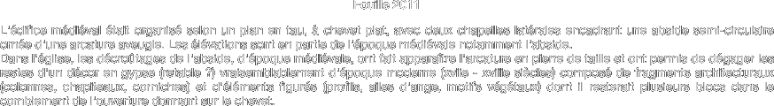 Fouille 2011