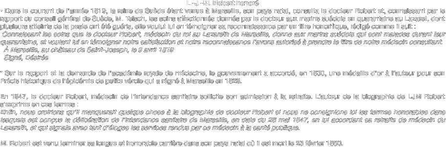 L.-J.-M. Robert honoré